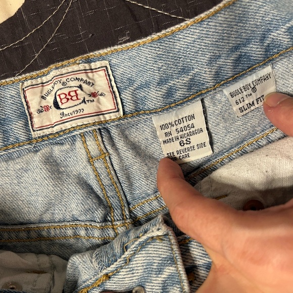 BUGLEBOY CO. VTG RARE 612 Slim Fit Light Wash Mom Jeans Vintage 90s Grunge Y2K - Picture 2 of 6